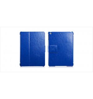 ipad blue leather case
